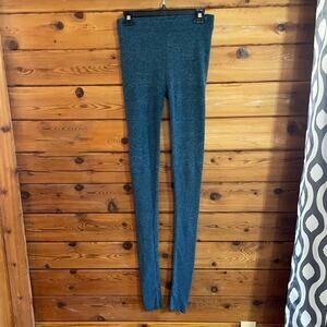 Free People Blue X-Long Thermal Leggings Size XS
